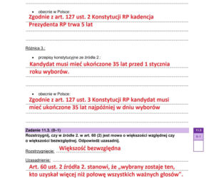 Matura próbna 2026: WOS rozszerzony - wszystkie odpowiedzi do arkusza CKE 16.01.2026