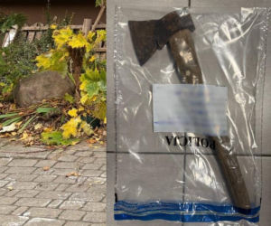 Wyszedł pod blok z siekierą. Zaskakujące tłumaczenie 38-latka