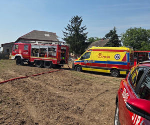 Eksplozja w Wielkopolsce. Zawalony budynek, pod gruzami wciąż jest uwięziona osoba