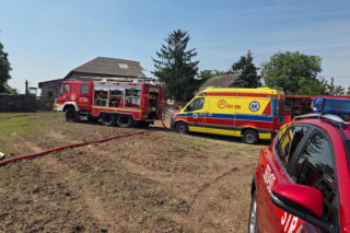 Eksplozja w Wielkopolsce. Zawalony budynek, pod gruzami wciąż jest uwięziona osoba