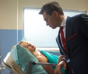 Na dobre i na złe odc. 541. Kinga Walczyk (Marta Dąbrowska), Andrzej Falkowicz (Michał Żebrowski)