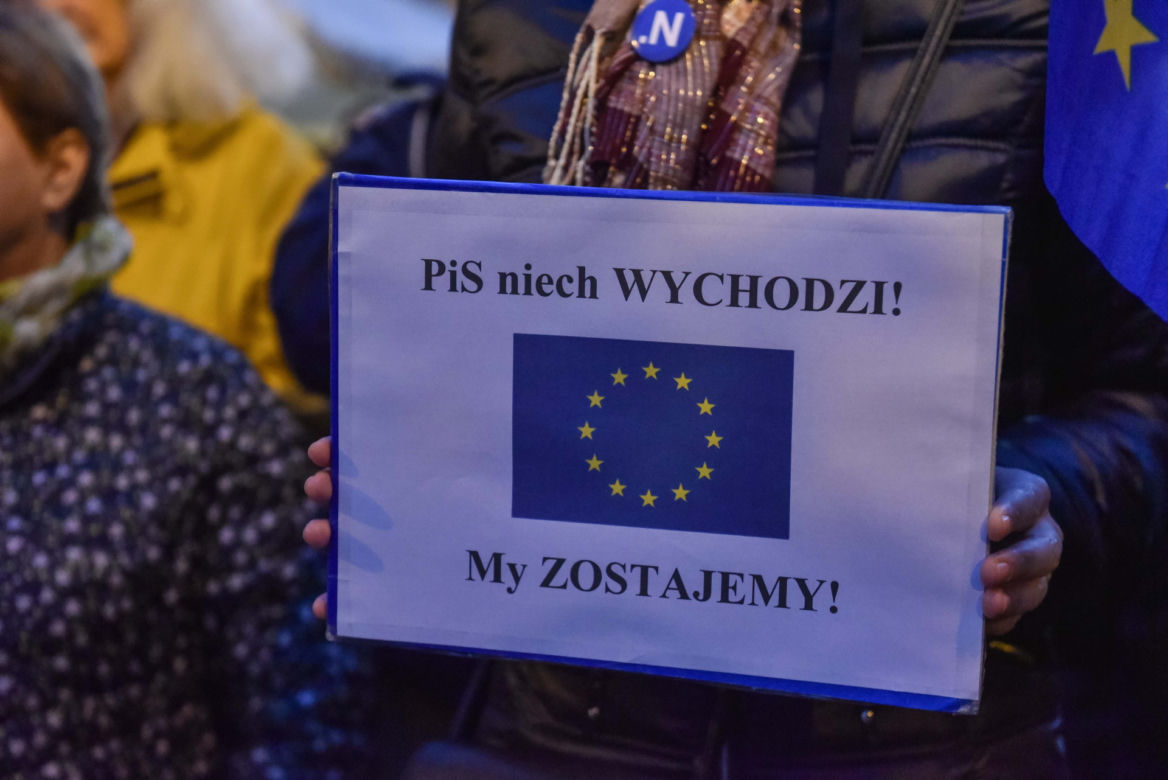 Toruński protest przeciwko orzeczeniu TK