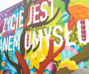 Mural Boa Mistura na Skłodowskiej-Curie