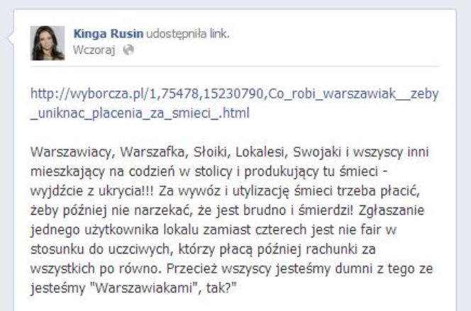 Rusin facebook