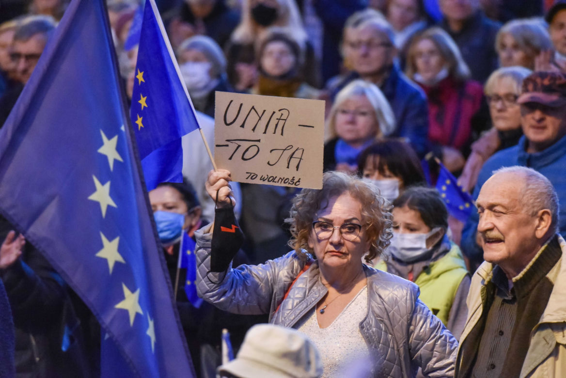 Toruński protest przeciwko orzeczeniu TK