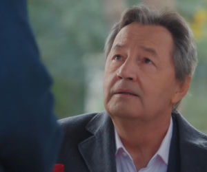 M jak miłość odc. 1918. Łukasz (Zbigniew Borek), Krysia (Hanna Mikuć)