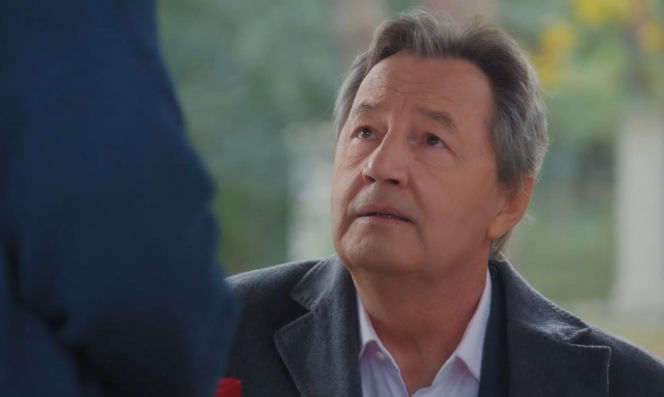 M jak miłość odc. 1918. Łukasz (Zbigniew Borek), Krysia (Hanna Mikuć)