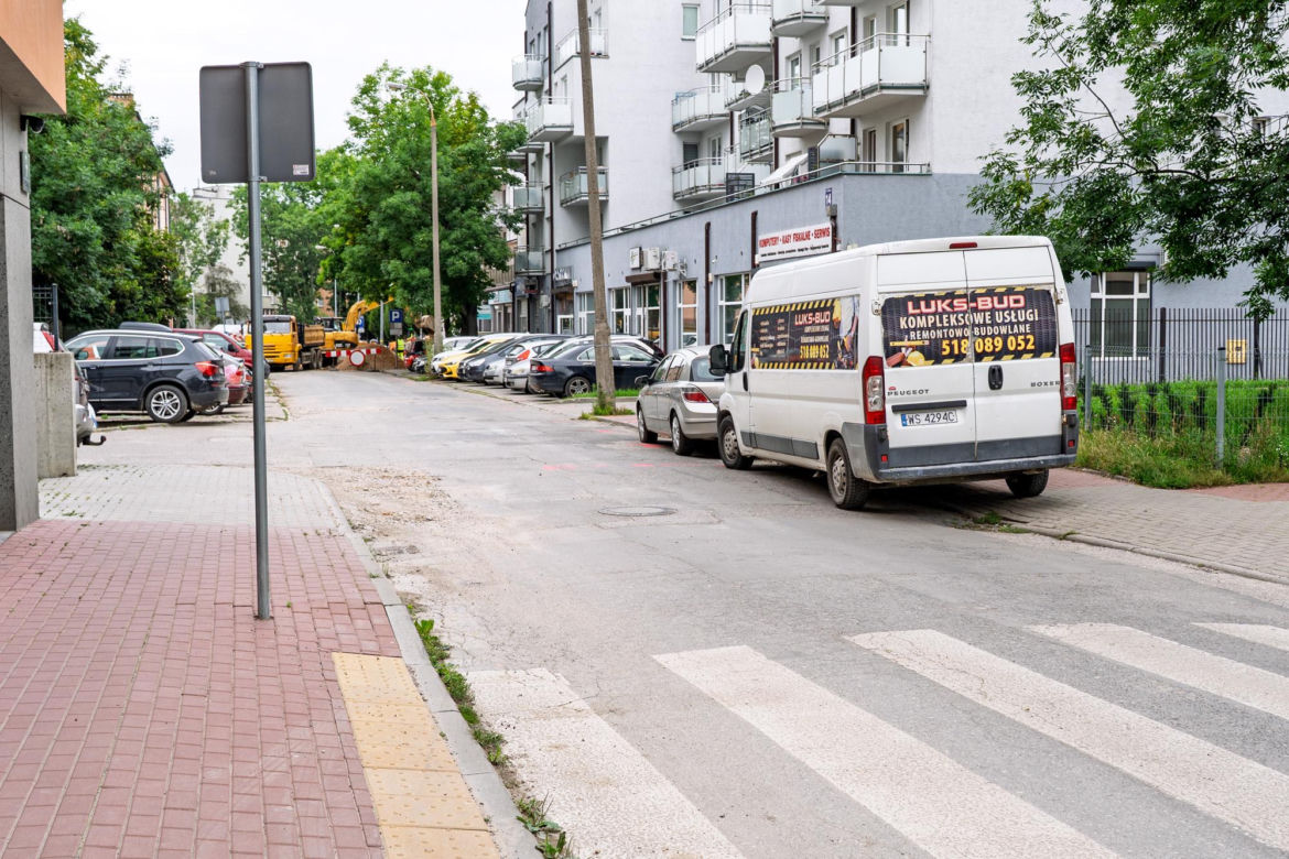 Siedlce: trwają roboty drogowe na ul. Błonie