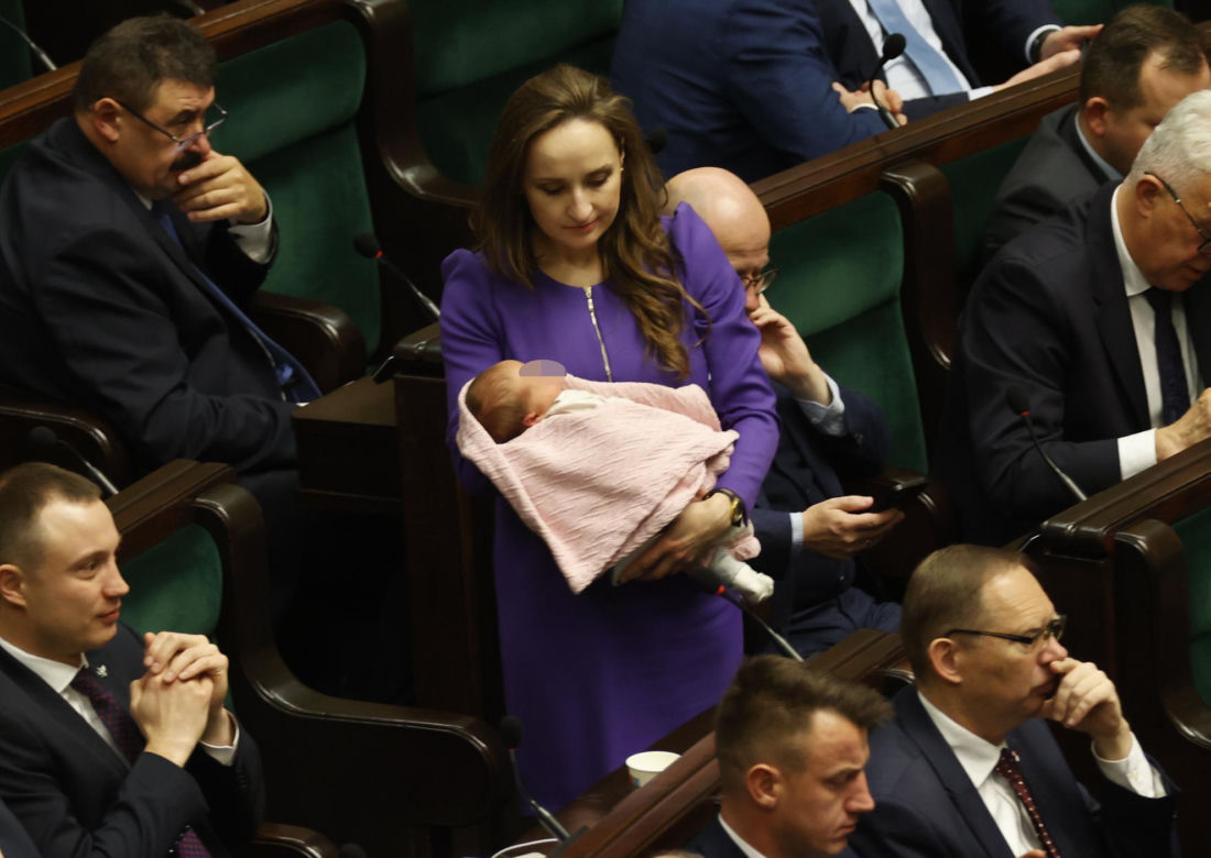 Córeczka Bosaków w Sejmie 