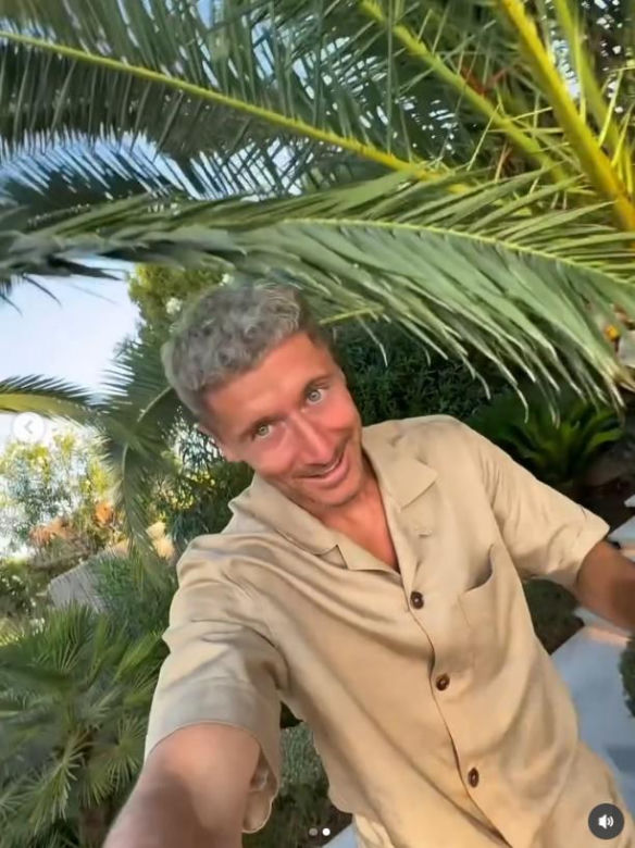 Robert Lewandowski przefarbował się na blond