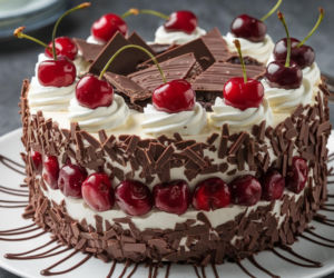 Ciasto Czarny Las – przepis na klasyczny tort szwarcwaldzki krok po kroku