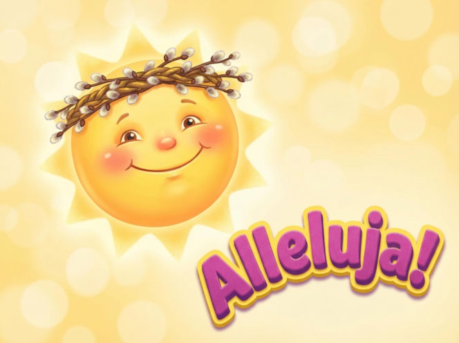 Kartka świąteczna na Wielkanoc