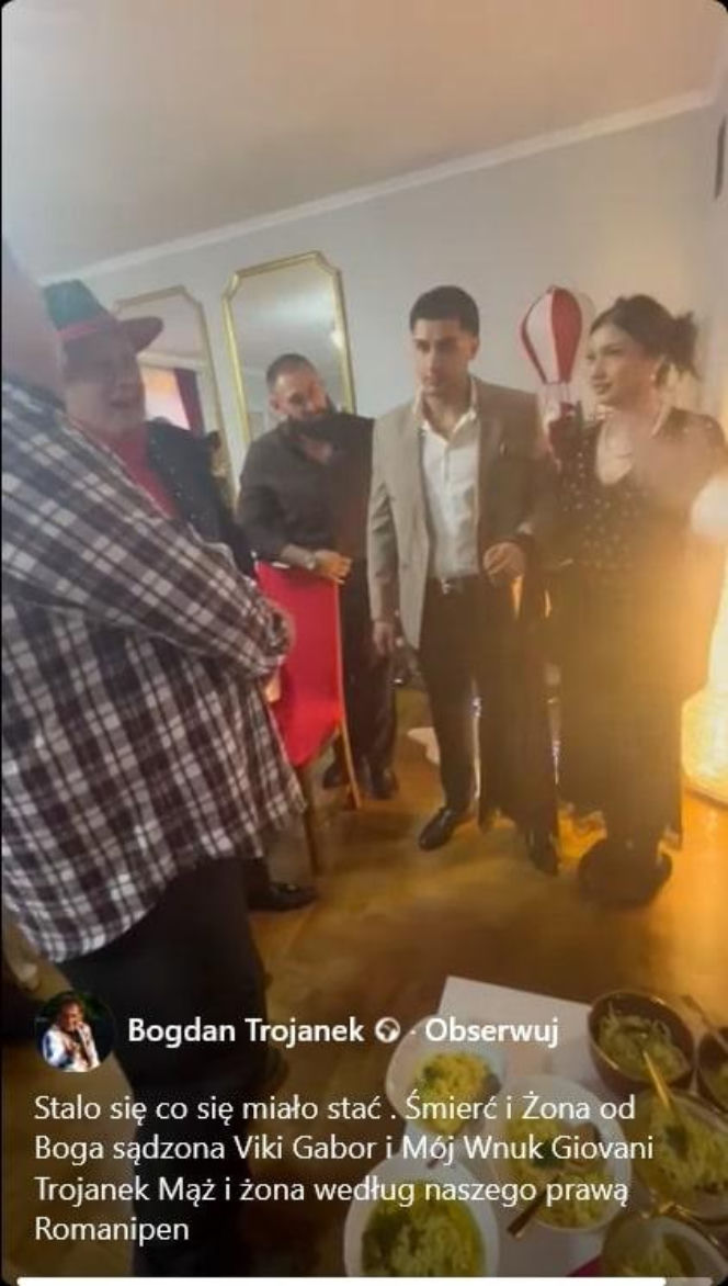 To naprawdę się stało?! Pokazali "ślub" Viki Gabor. Dziadek męża ujawnia wszystko!