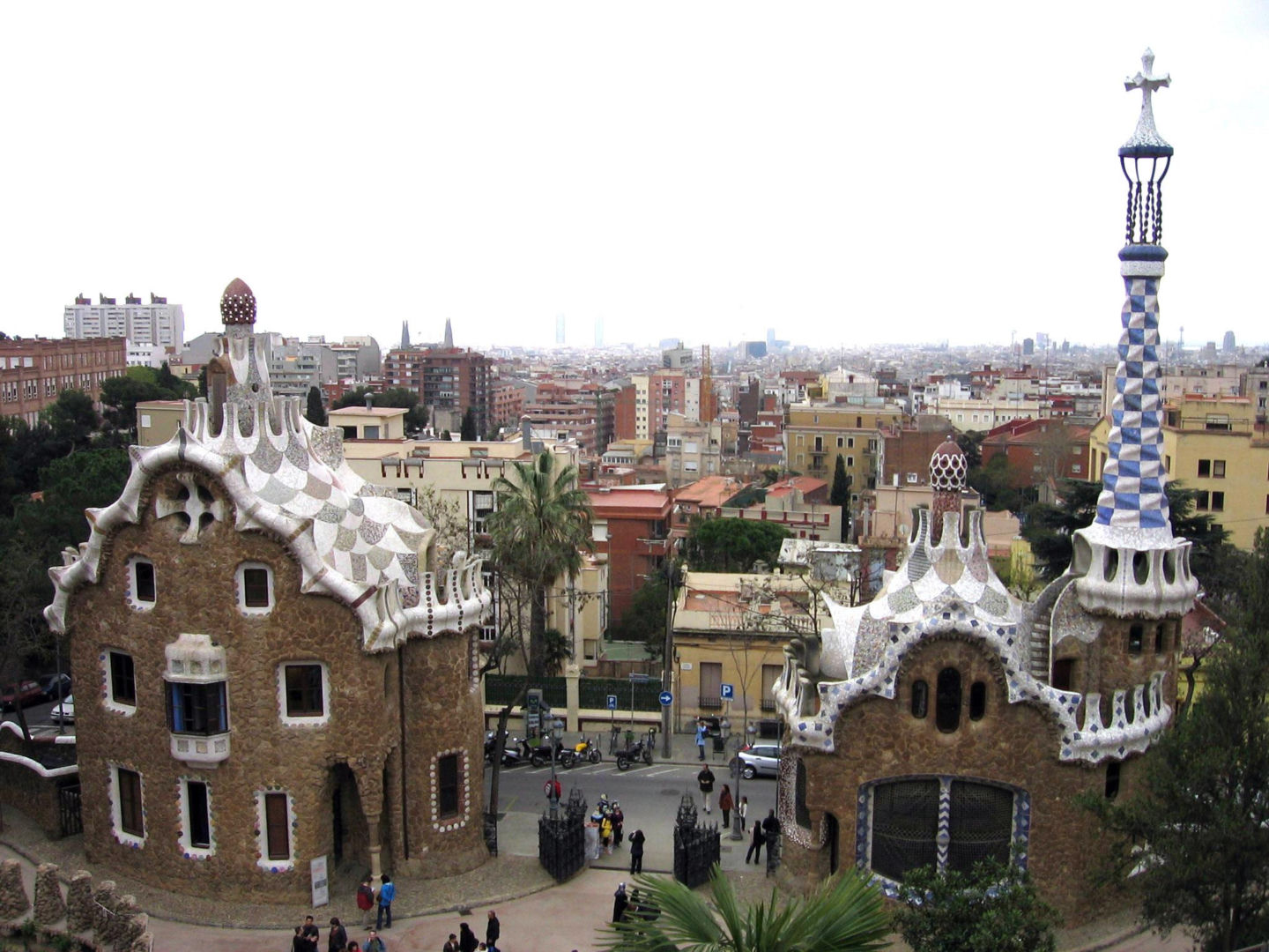 Park Güell w Barcelonie