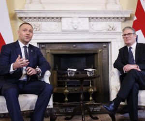 Karol Nawrocki, Keir Starmer