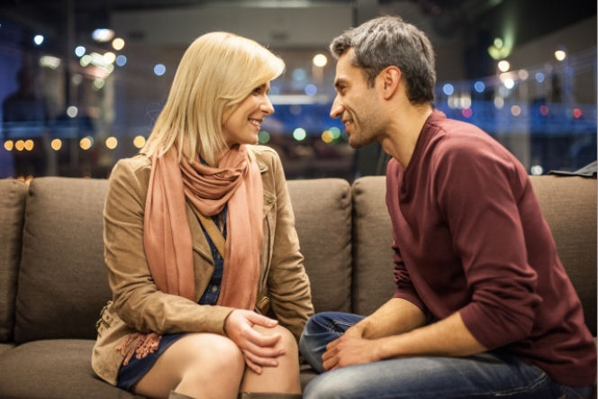 Pierwsza miłość. Marysia (Aneta Zając), Aleks (Hubert Jarczak)