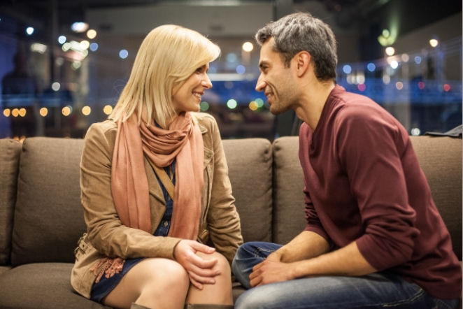 Pierwsza miłość. Marysia (Aneta Zając), Aleks (Hubert Jarczak)