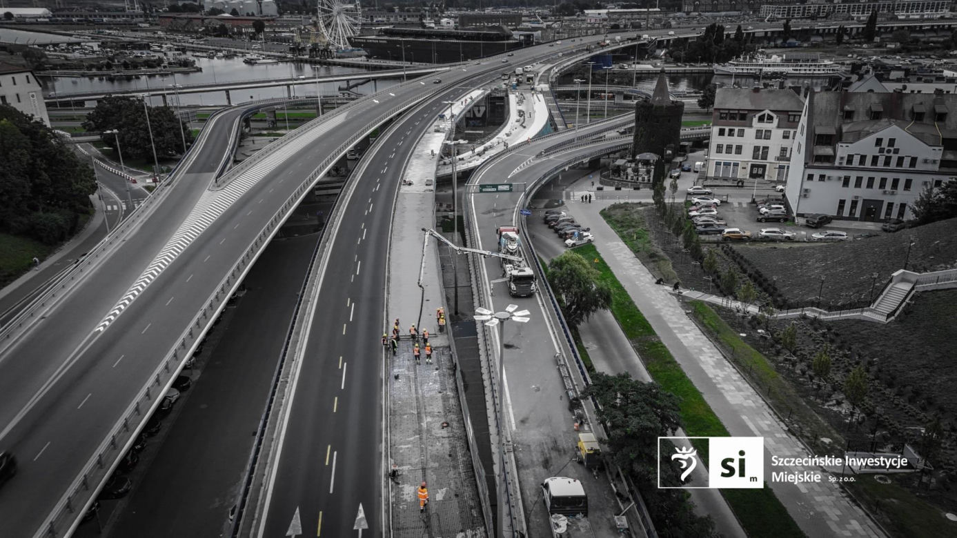 Remont Trasy Zamkowej - październik 2025
