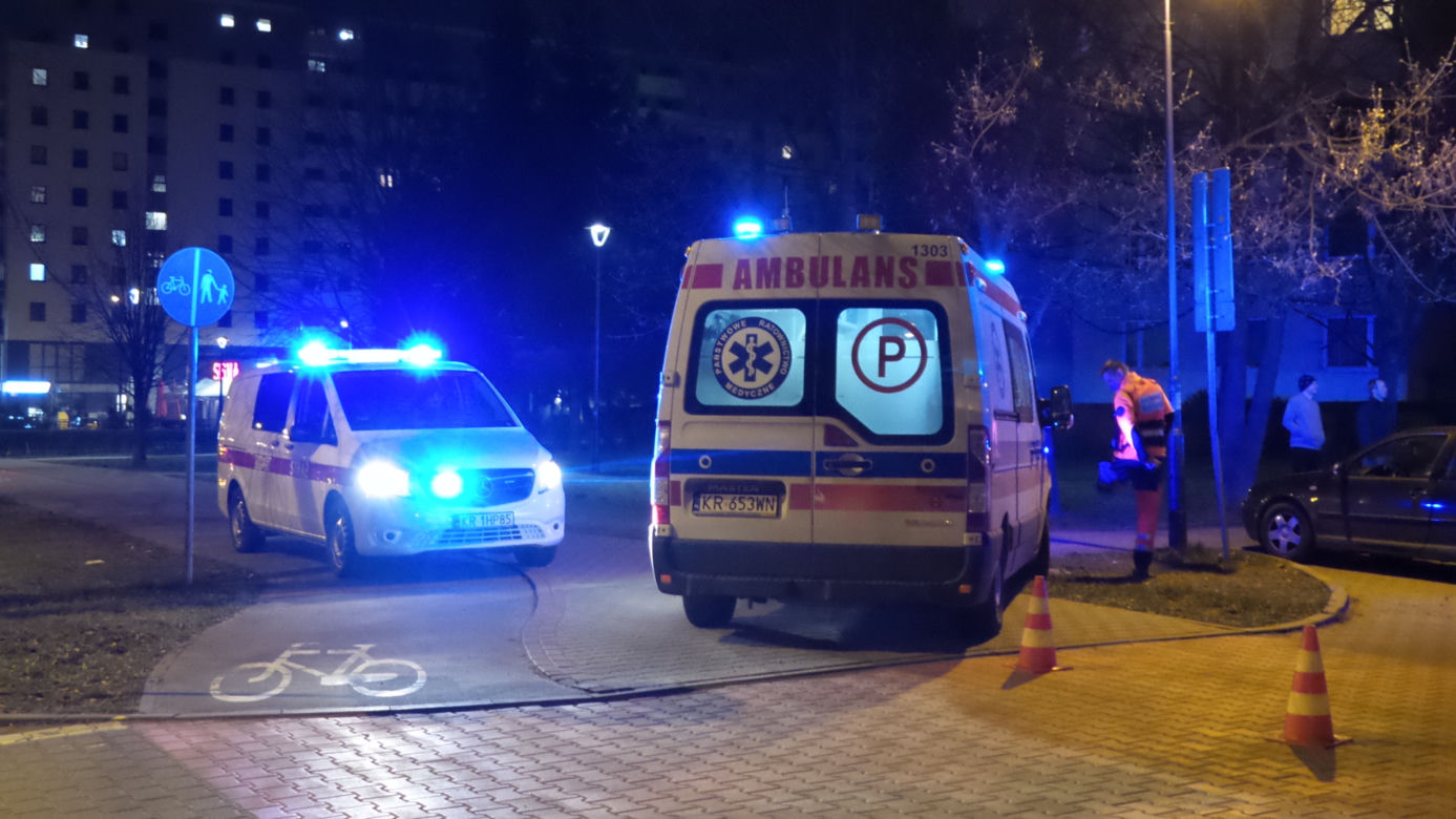 Kilka zastępów straży pożarnej, policja, pogotowie i ratownictwo chemiczne. Akcja strażaków w Bieńczycach