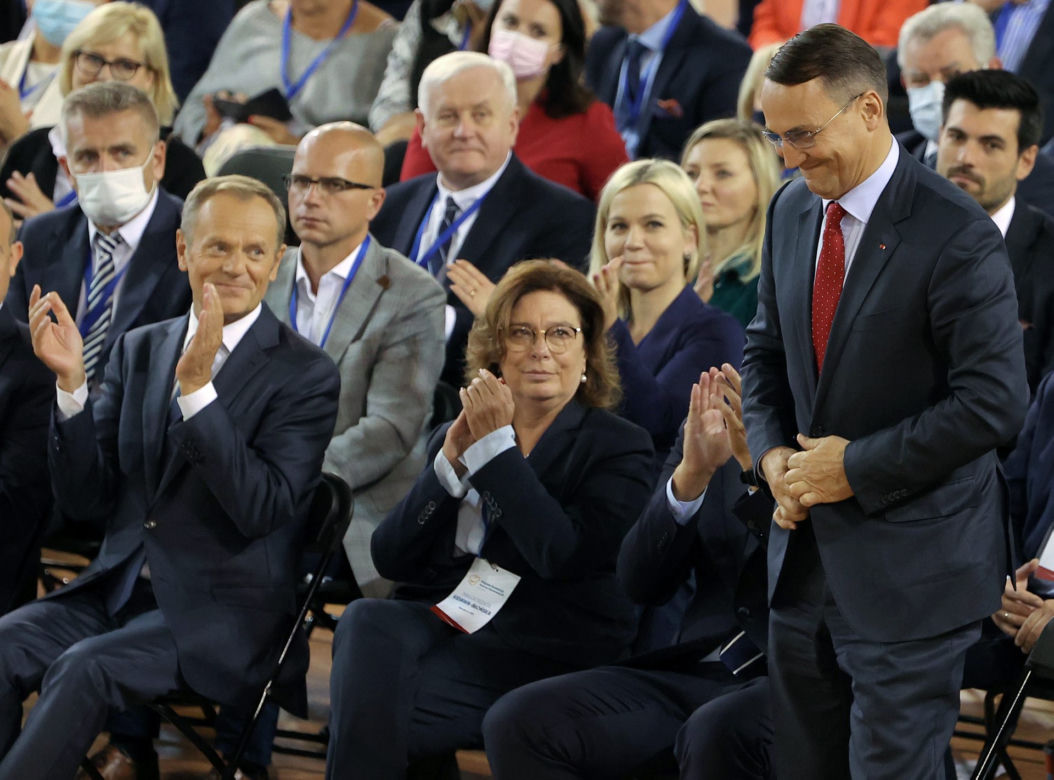 Donald Tusk na Konwencji PO