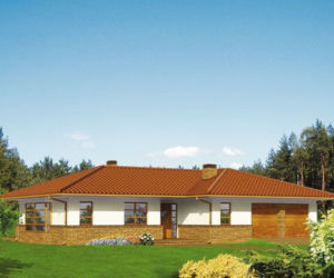 Dom idealnie połączony z ogrodem, czyli projekty domów parterowych typu bungalow 