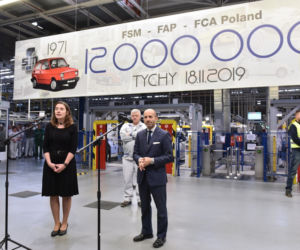 Wyprodukowano 12-milionowy samochód w fabryce Fiat Chrysler Automobiles w Tychach