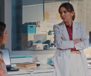 M jak miłość odc. 1896. Kasia (Paulina Lasota), Aneta (Ilona Janyst)