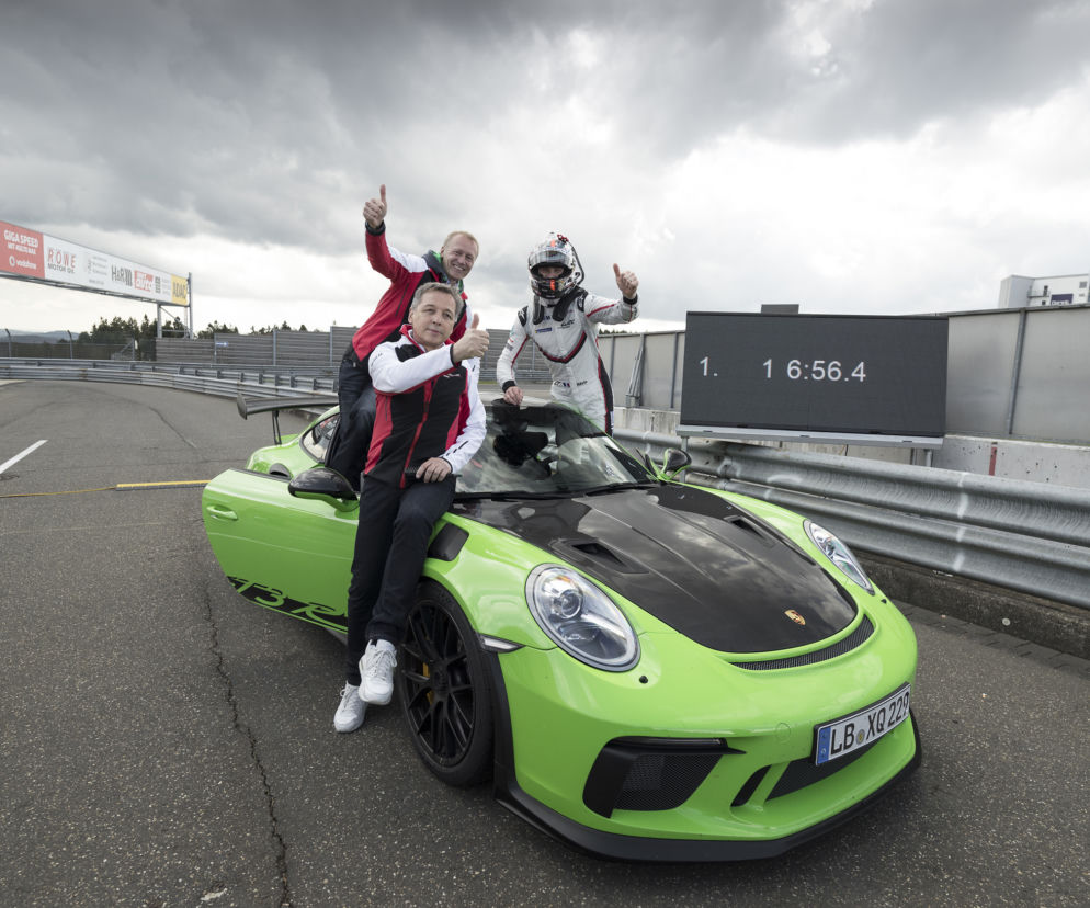 Porsche 911 GT3 RS rekordzistą na torze Nurburgring