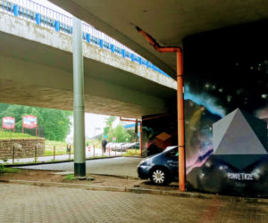 Murale na filarach Trasy Zamkowej