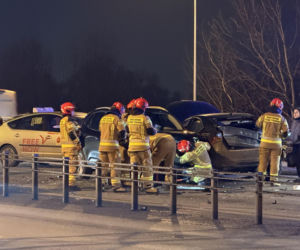 Karambol na moście Grota-Roweckiego