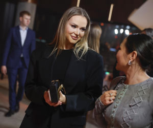 Gwiazdy na pokazie Mariusza Przybylskiego