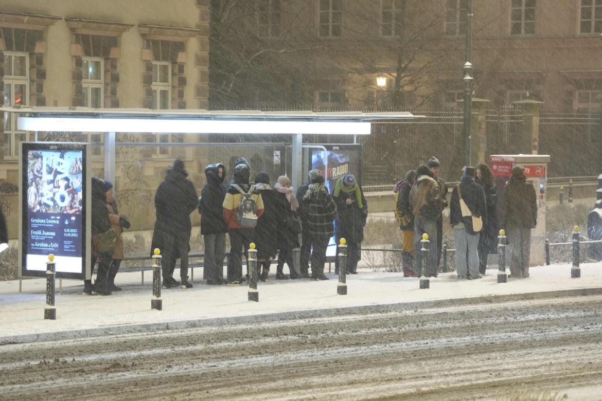 Warszawa pod śniegiem. Tak wygląda zasypana stolica 