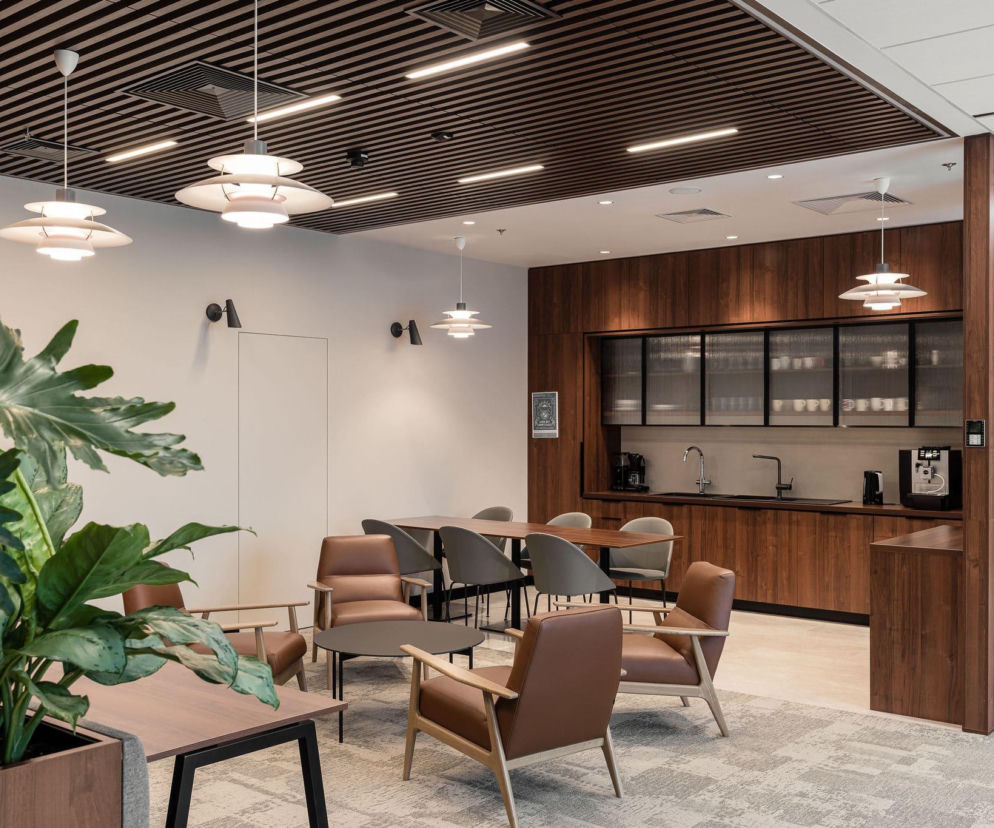 Warszawska siedziba Greenberg Traurig; projekt przestrzeni wspólnych: BIT CREATIVE