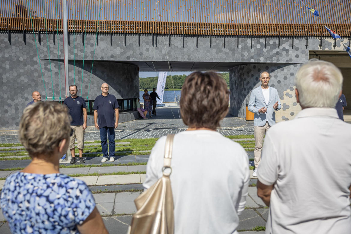 Nowa przystań sportów wodnych nad Jeziorem Paprocańskim
