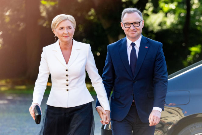 Agata Duda i Andrzej Duda