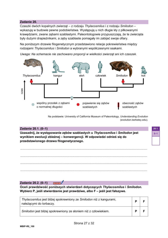 Matura 2026 z biologii ROZSZERZONEJ: arkusze CKE, poziom podstawowy [Formuła 2023] 08.05.2026