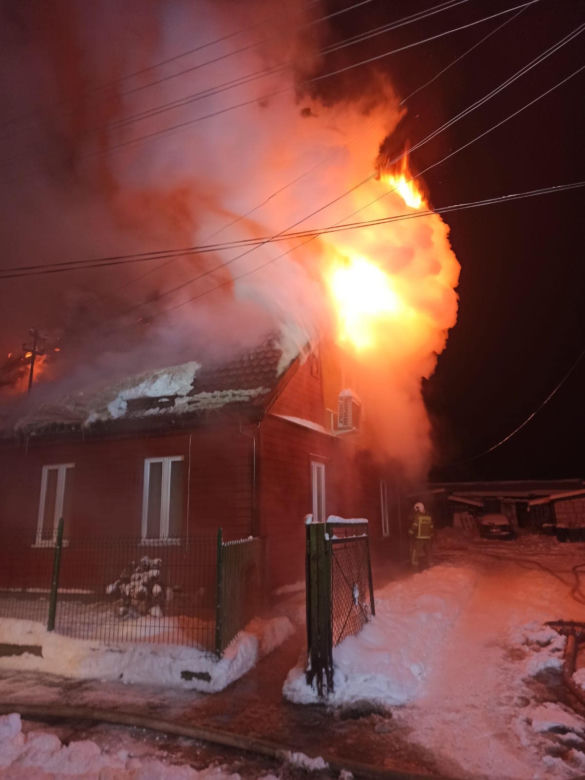 Supraśl. Tragiczny pożar domu [18.01.2021]