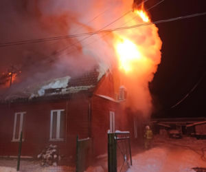 Supraśl. Tragiczny pożar domu [18.01.2021]