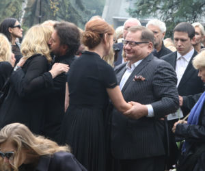 Pogrzeb Janusza Głowackiego na warszawskich Powązkach