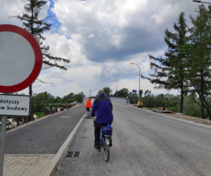 Most w Ostrowie. Obciążenie próbne 28 maja 2022r.