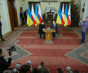 Wołodymyr Zełenski, Donald Tusk