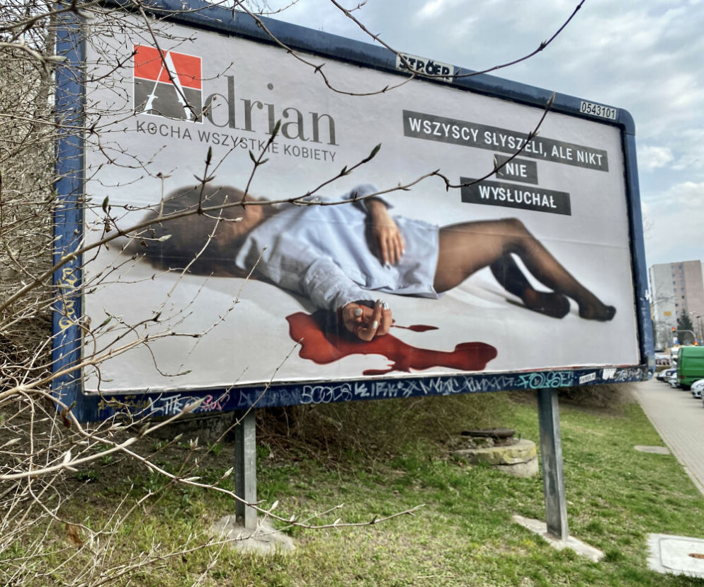 Szokująca reklama rajstop