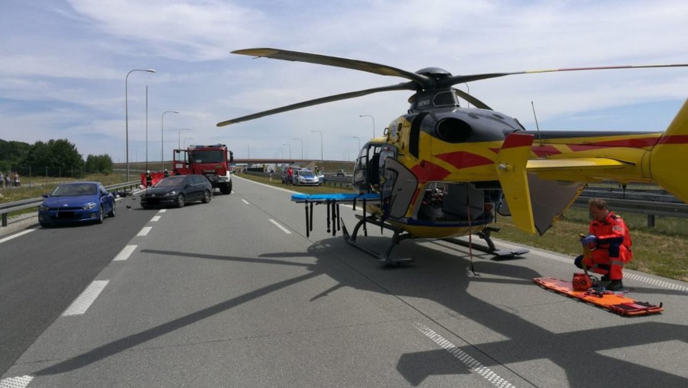 Śmierć motocyklisty na S8