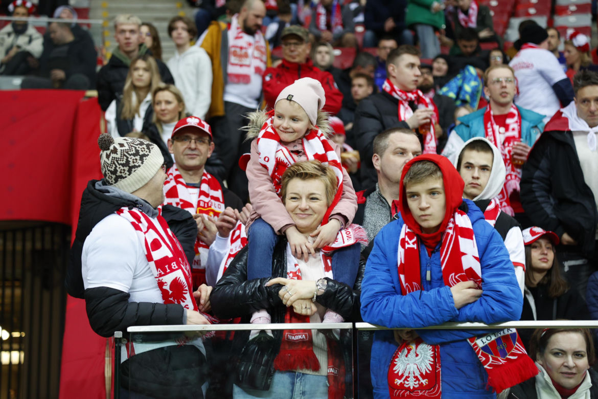 Kibice na meczu Polska - Estonia. Zdjęcia z trybun [21.03.2024]