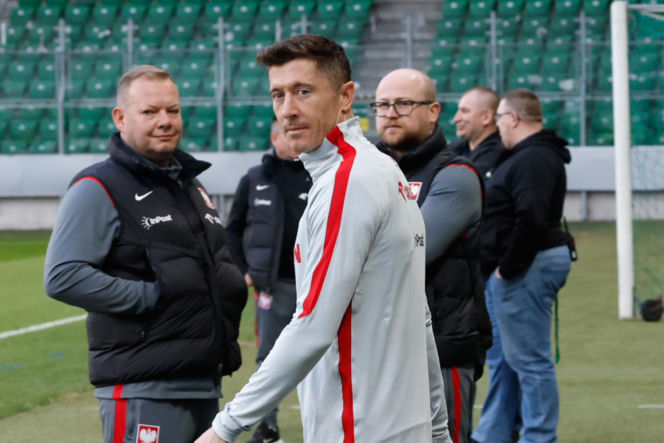 Trening reprezentacji Polski w Warszawie