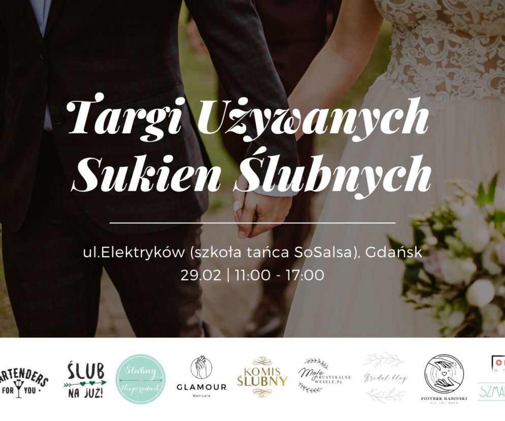 Targi Używanych Sukien Ślubnych odbędą się w Gdańsku