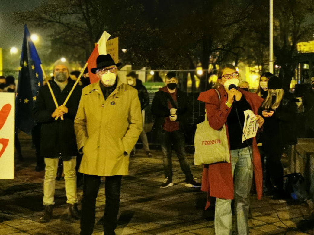 Kolejny dzień protestów w Kaliszu