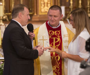 Państwo Kurscy już po ślubie