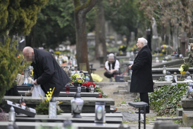 Tak Jarosław Kaczyński spędził Wielką Sobotę