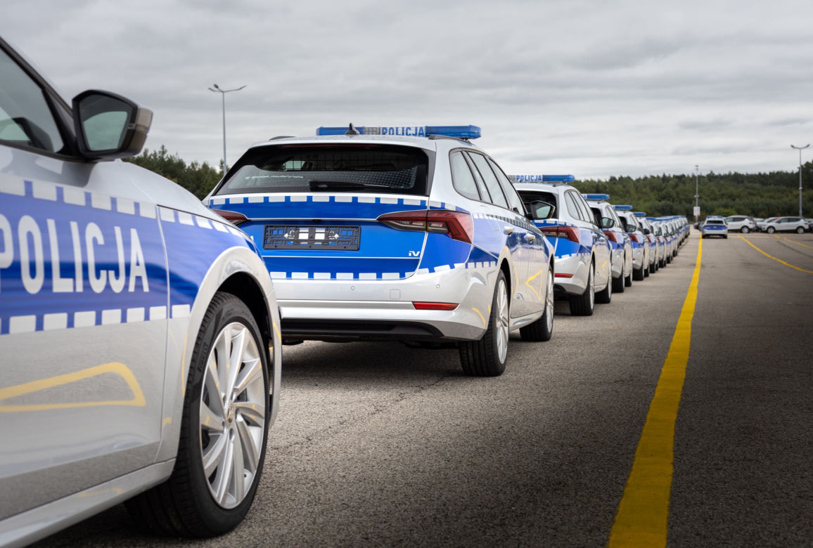 Policyjna Skoda Octavia iV